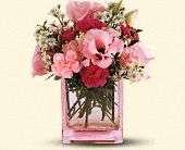 Teleflora's Pink Dawn Bouquet, picture