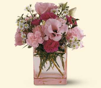 Teleflora's Pink Dawn Bouquet, picture
