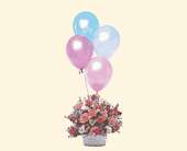 Birthday Balloon Basket, picture