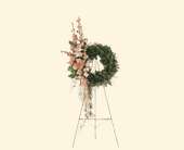 Peach Comfort Wreath, picture